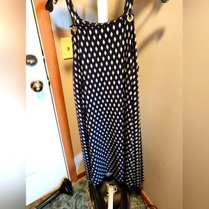 Adrienne Vittadini Navy Blue Dress